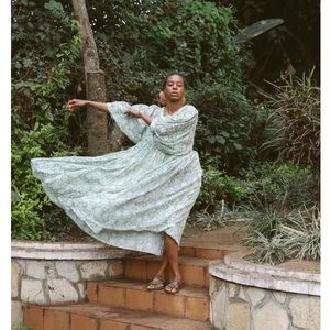 NWT Daughters of India Kyra midi dress